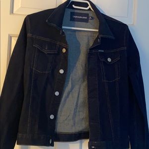Dark blue Calvin Klein jeans jacket